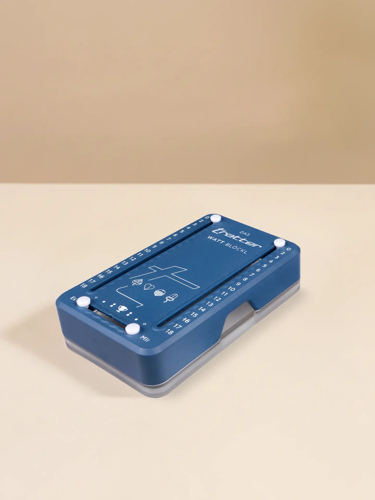 Wattbloeckl personalisiert mit Tratter Layout